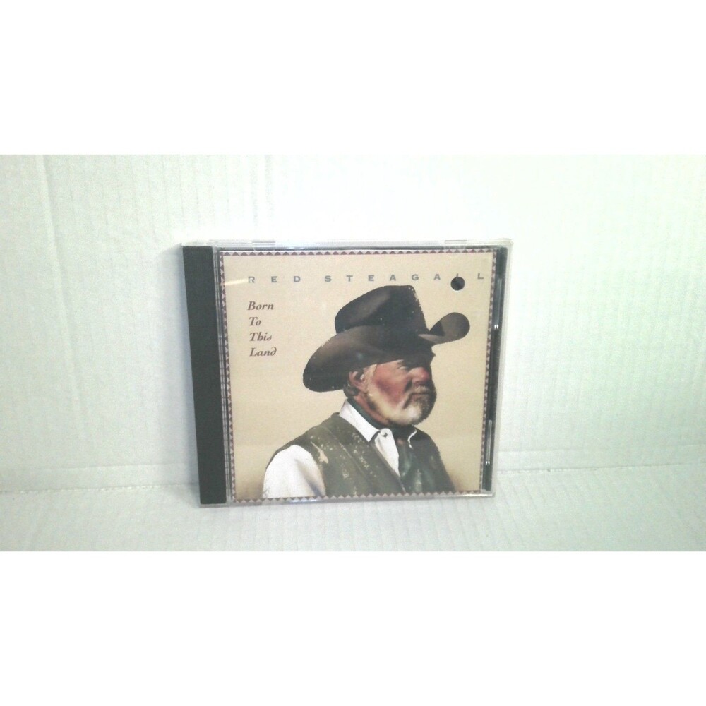 Red Steagall Born to This Land CD 1993 Warner Brothers Records